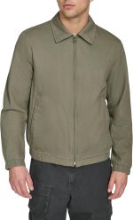 Men's Laydown Collar Cotton Depot Jacket